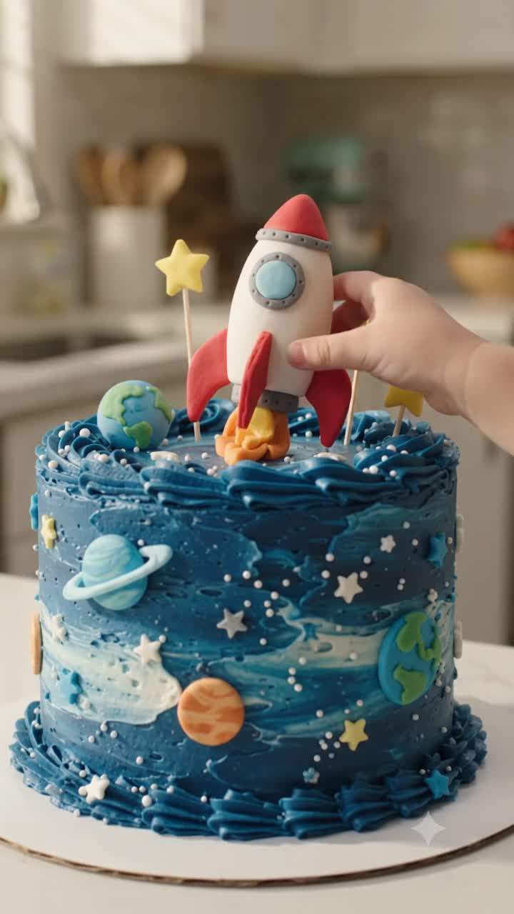I walked in on my own sister smashing my son's custom birthday cake an hour before his party.
