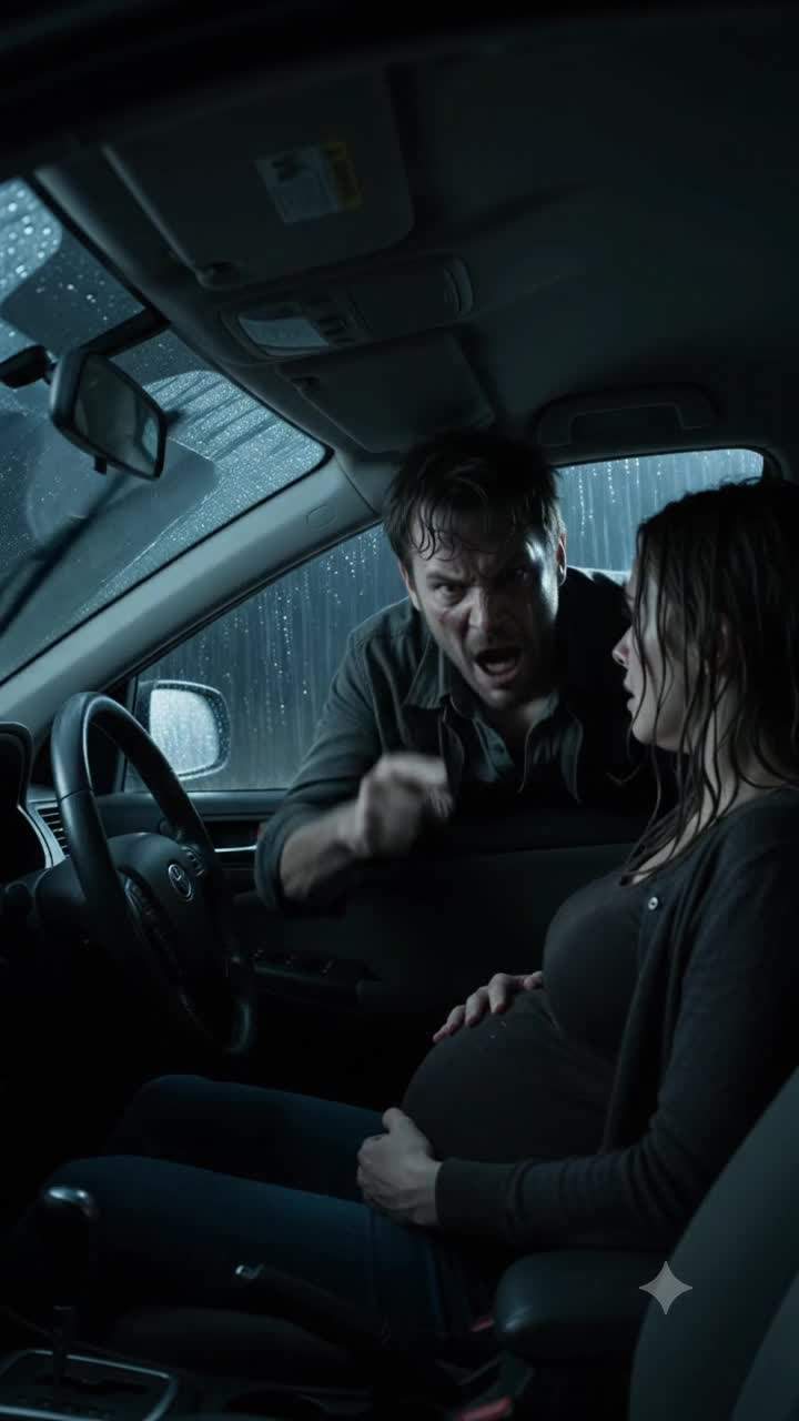 Pregnant Wife Abandoned on Desolate Road: Shocking Betrayal After Husband's Secret Debt Revealed.