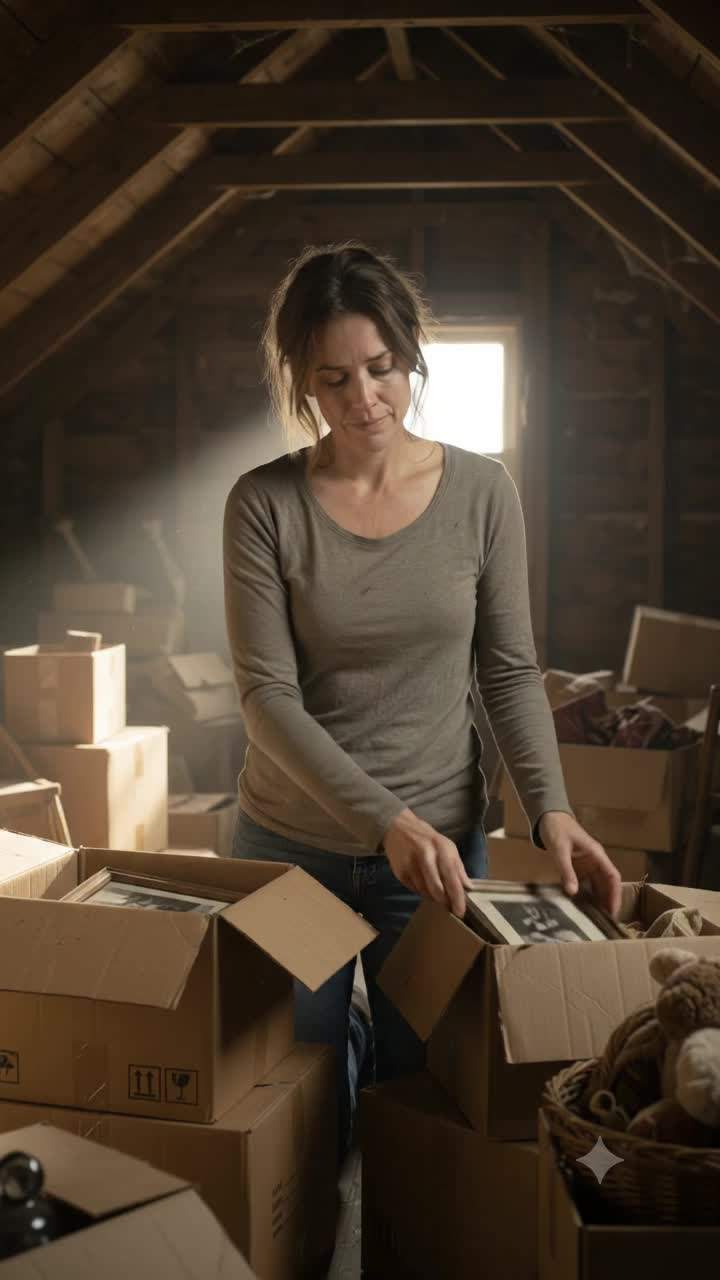 My world shattered when a dusty old box revealed my mom's shocking secret.
