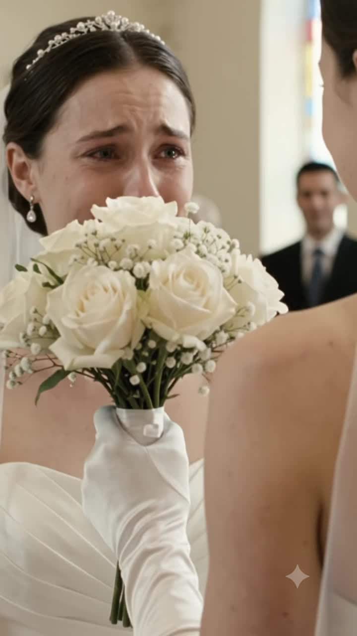 At the altar, a child pointed and screamed, 'Daddy!' ruining my entire wedding.