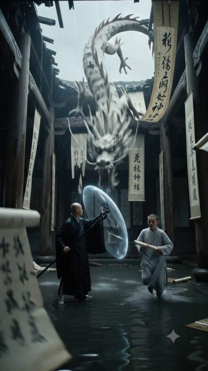 Forbidden Ink Scroll Unleashes Ancient Dragon, Forever Changing Monk's Fate