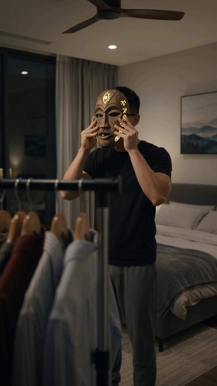 Wearing This Ancient Mask Exposed A TERRIFYING Hidden Destiny. Watch The Viral Mystery Unfold.