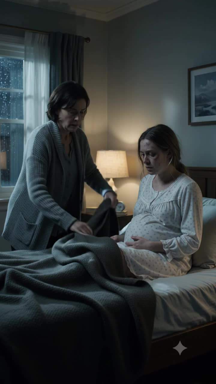 Pregnant Daughter's Terrifying Bruises Unveil a Dark Family Secret: Her Husband’s Cold Silence Hides a Shocking Truth.