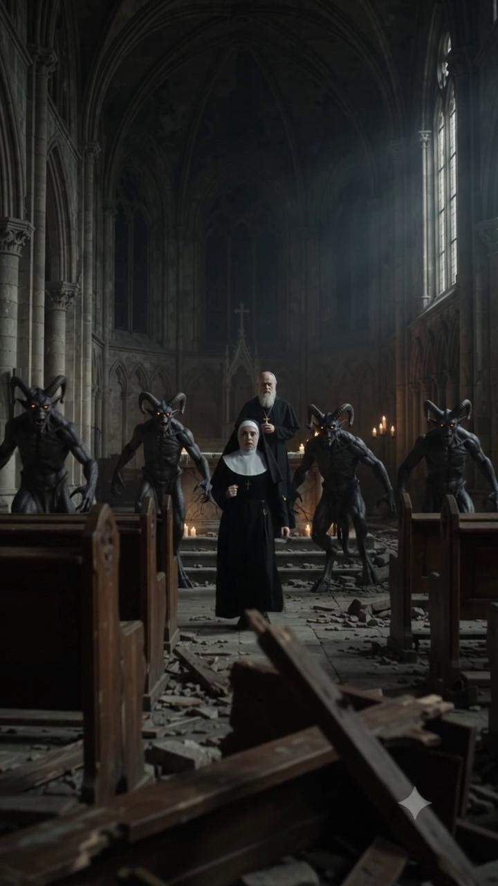 Bishop's Unholy Pact Stuns Nun: Ancient Cathedral Reveals Dark Secret of Her Hidden Power!