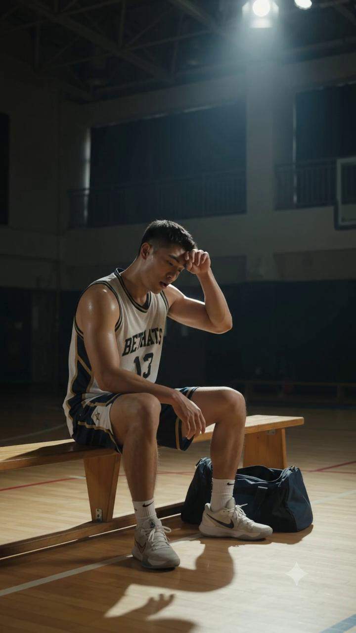 University Basketball Captain's Secret Tremor Exposed by Unseen Helper