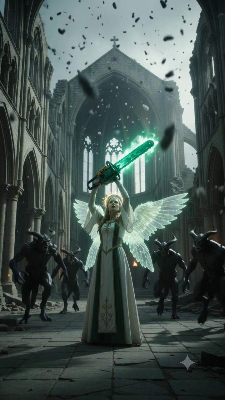 The Angel's Weapon BETRAYED Her: Demon's 'First Nail' Prophecy Unveils Ancient Evil in Ruined Cathedral