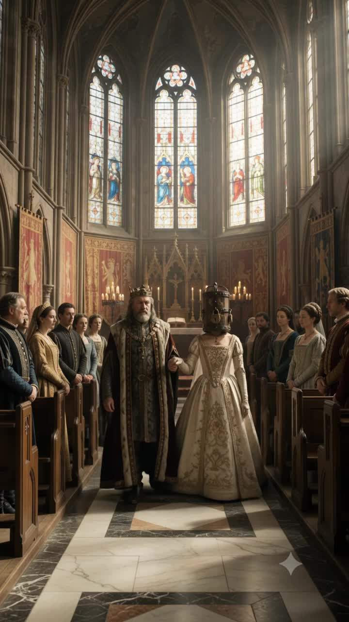 ROYAL WEDDING SHOCKER: Groom's Bloodcurdling Scream Reveals Unspeakable Truth Beneath Bride's Mask in Medieval Mystery