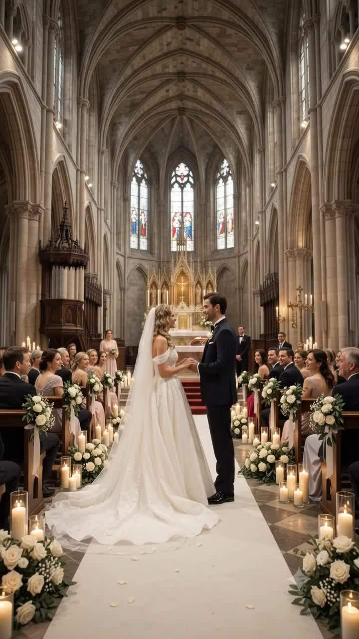 Bride Vanishes At Altar: Horrified Groom Watches Fiancee Transform Into A Kitten In Shocking Wedding Disaster!