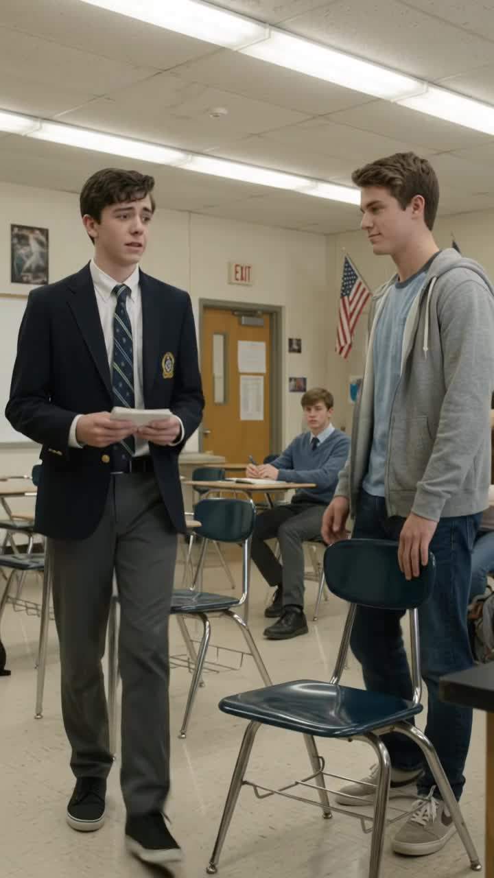 The day my ‘friend’ pulled the chair out from under me during the group presentation.