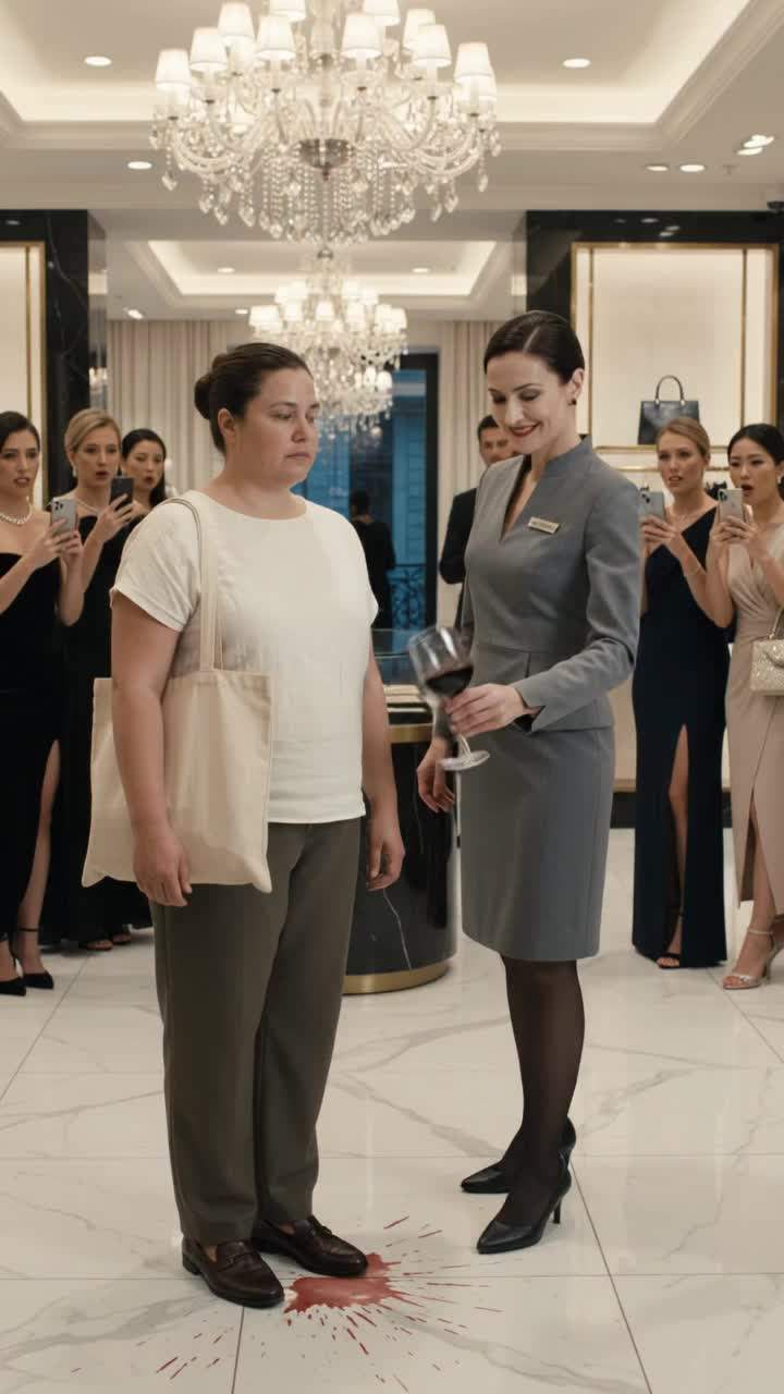 Paris Luxury Boutique Manager Douses Incognito Corporate Auditor, Triggers Global Fashion Catastrophe.