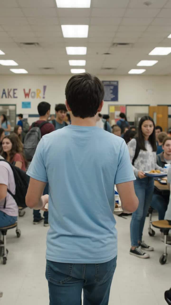 I still remember the feeling of that spilled lunch tray all over my new shirt.