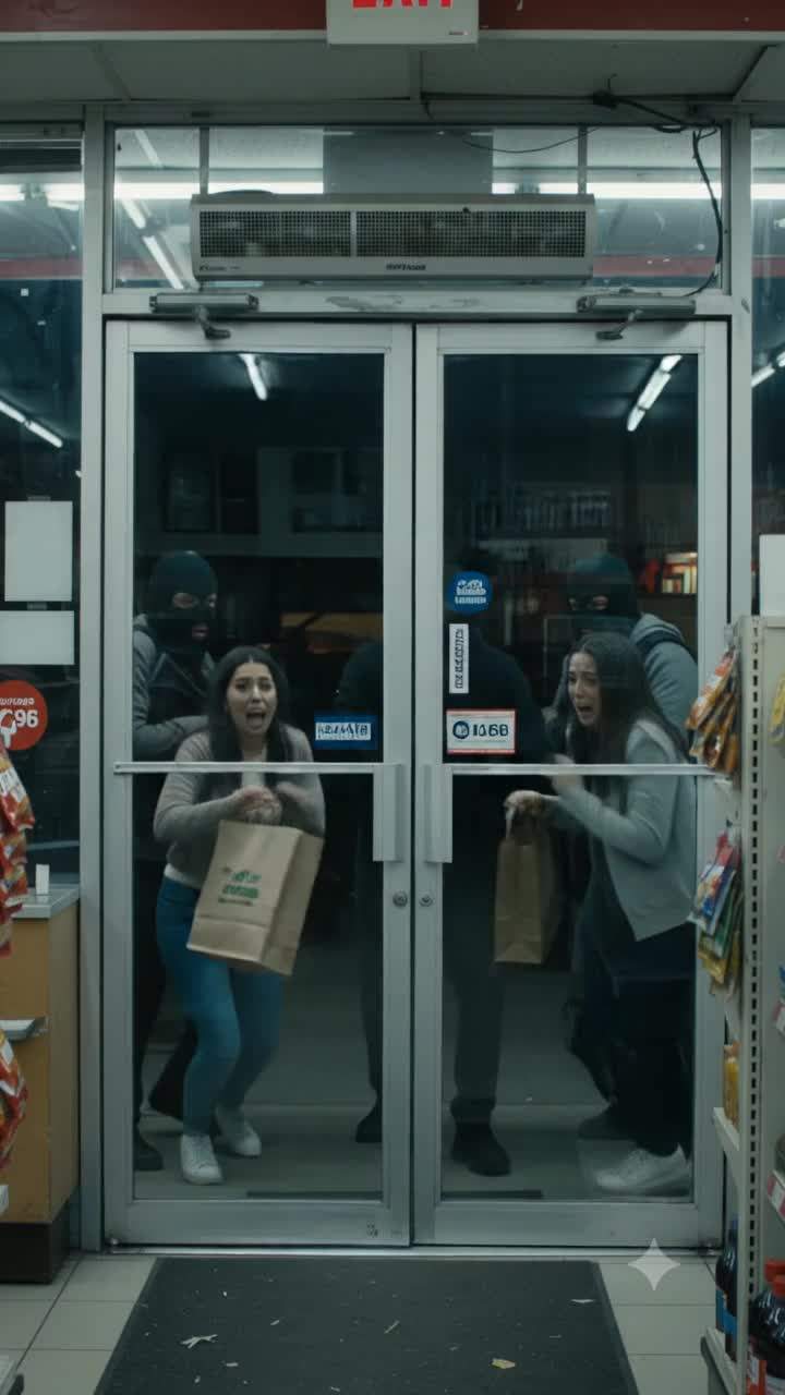 Convenience Store Robbery Takes Shocking Turn: Pendant Unlocks 5-Year-Old Secret in Viral Confrontation
