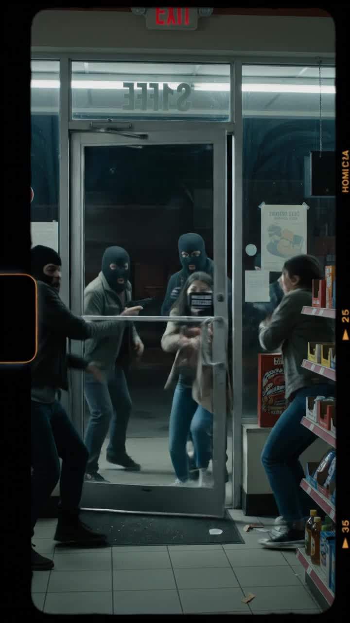 Masked Robber Freezes Mid-Heist: A Stolen Pendant Unlocks 5-Year-Old Mystery in Viral Convenience Store Footage!