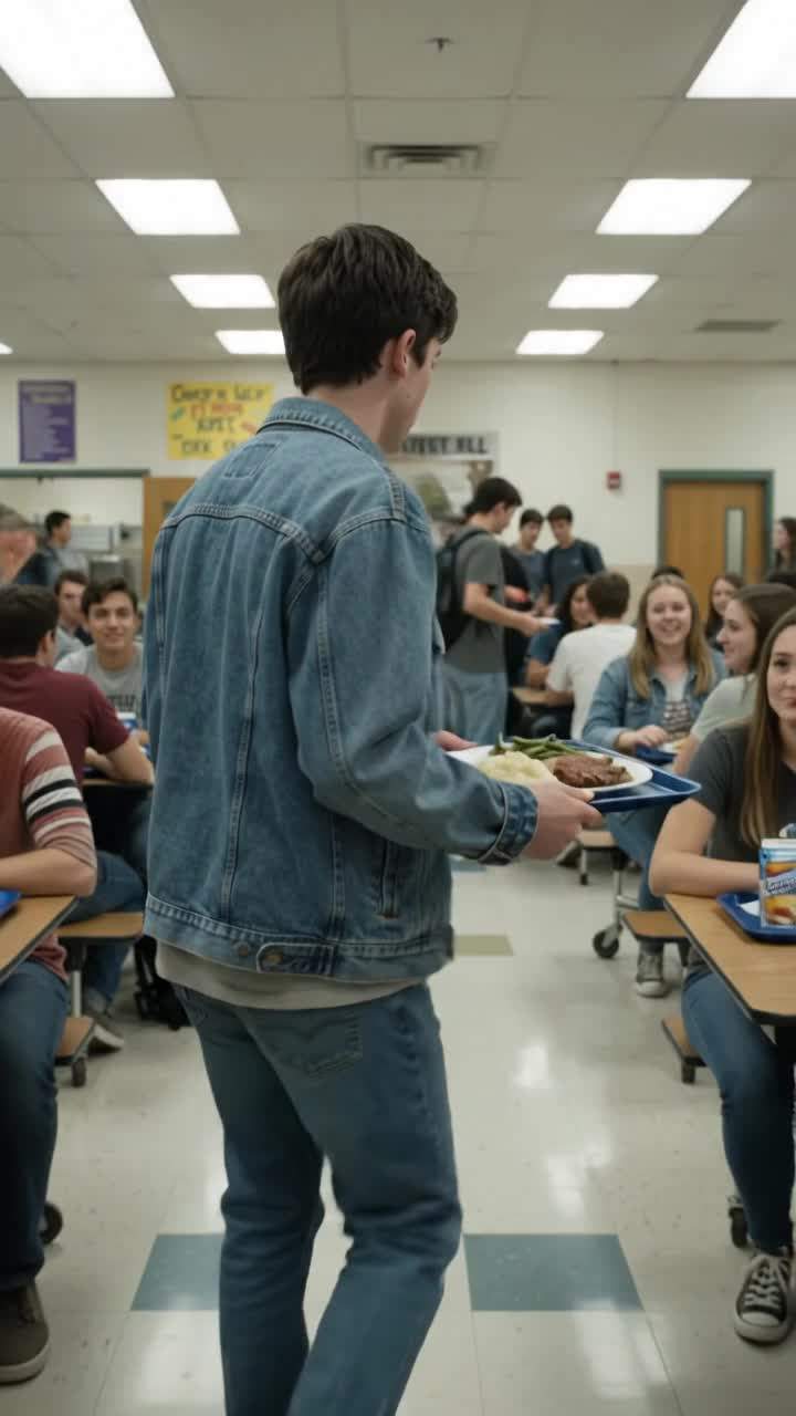 I Still See That Cafeteria Tray Falling.