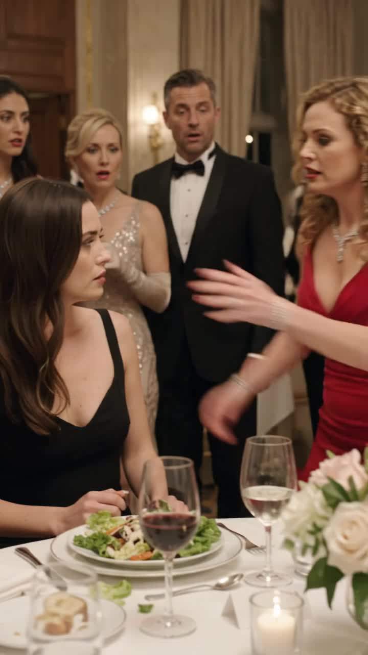 Charity Gala Humiliation: Heiress’s Salad Attack Triggers Shocking Dynasty Power Shift