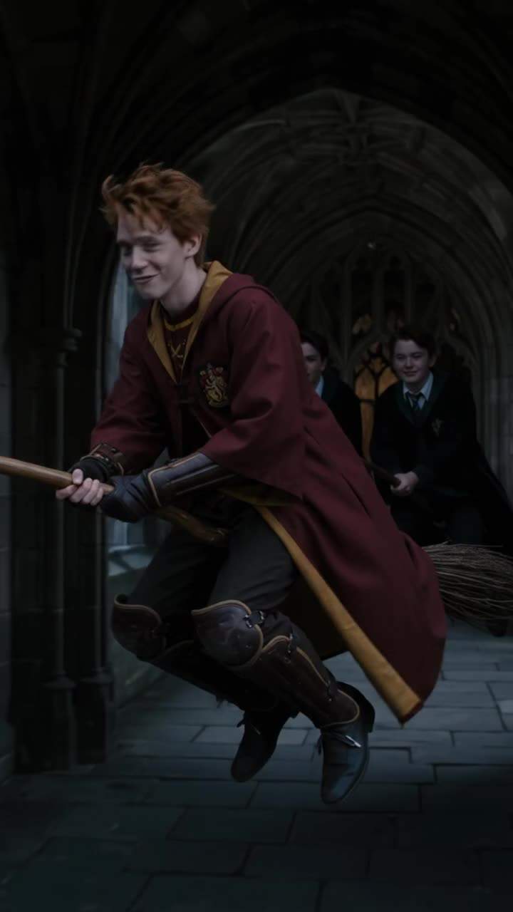 Hogwarts Catastrophe: Weasley’s “Prank” Unveils Ancient Curse, Leaving Classmate Swollen and Screaming in Pure Terror! (Hogwarts Secrets, Dark Magic, Student Drama)