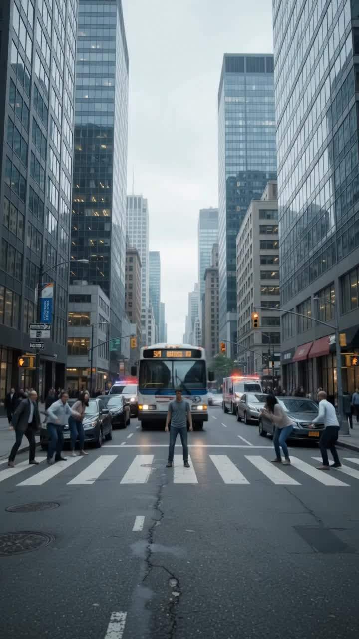 MIRACLE OR MENACE? Unseen Protector Emerges From Lightning To Avert City Disaster – Is This The Real Reason He Appeared? #Superhero #ViralVideo #Unexplained