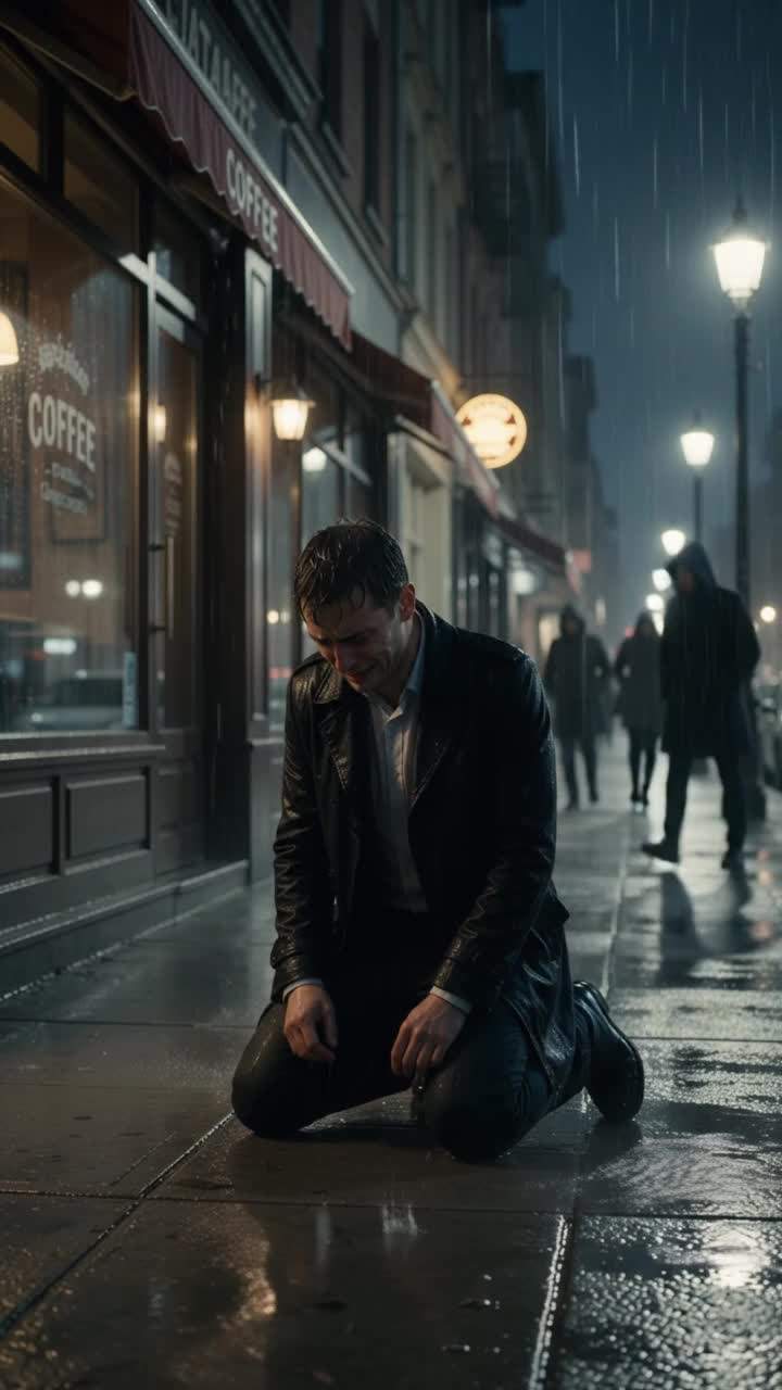Homeless Girl Offers Bread to Broken Man, Then a Red String Reveals an Unbearable Truth from His Past – This Family Reunion Will Shock You!