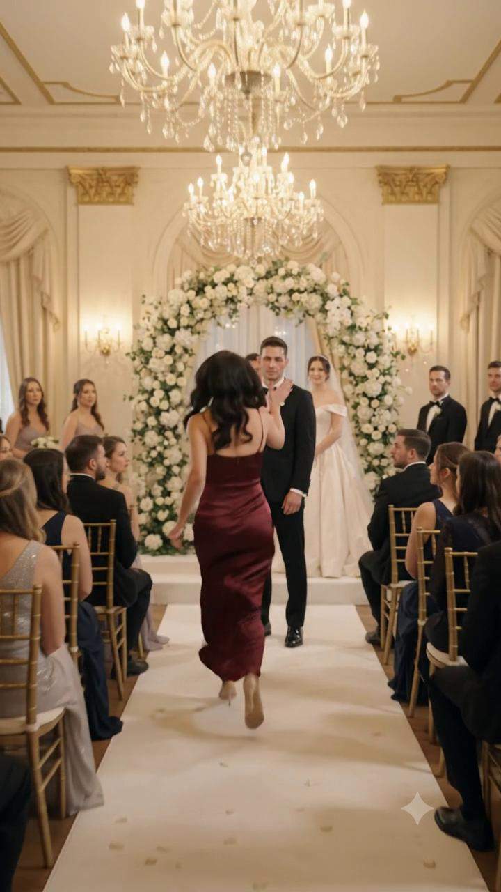 Ex-Girlfriend Slaps Groom, But His Chilling Smile Reveals a Shocking Twin Deception at the Altar!