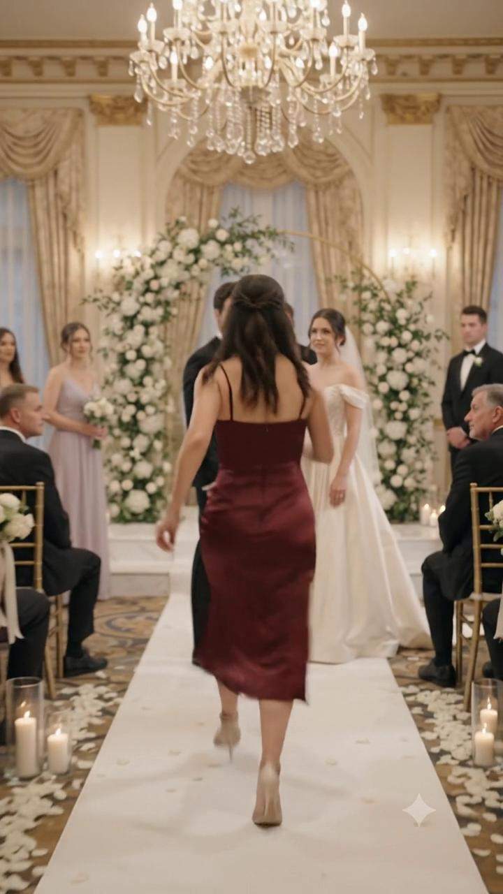 Maid of Honor Slaps Ex-Girlfriend at Wedding, But Her Whispered Secret Reveals a Shocking Betrayal