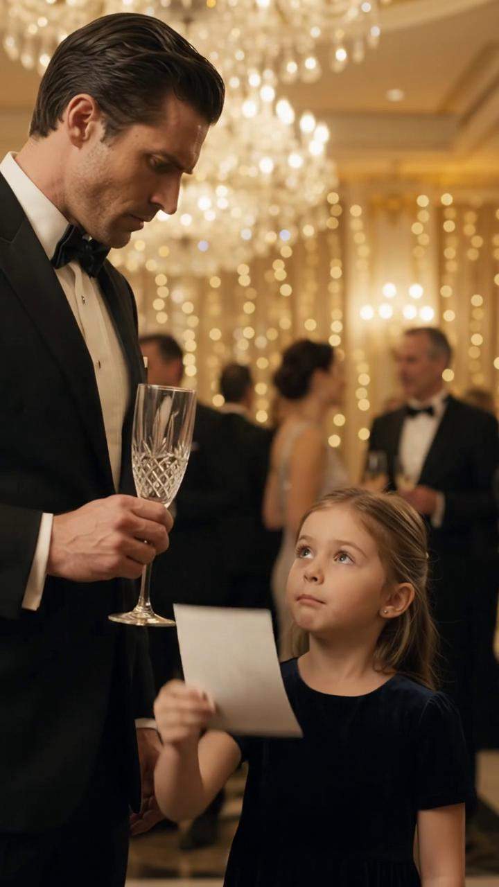 Gala Shock: Little Girl Exposes Billionaire's Dark Family Secret – 