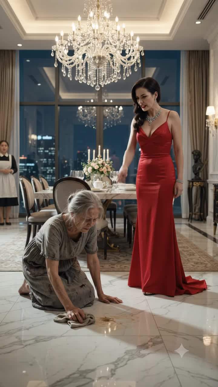 Billionaire Heir's Shocking Discovery: Wife Bathes Mother in Red Wine During Heated Inheritance Battle! Elite Scandal Explodes in Luxury Estate.