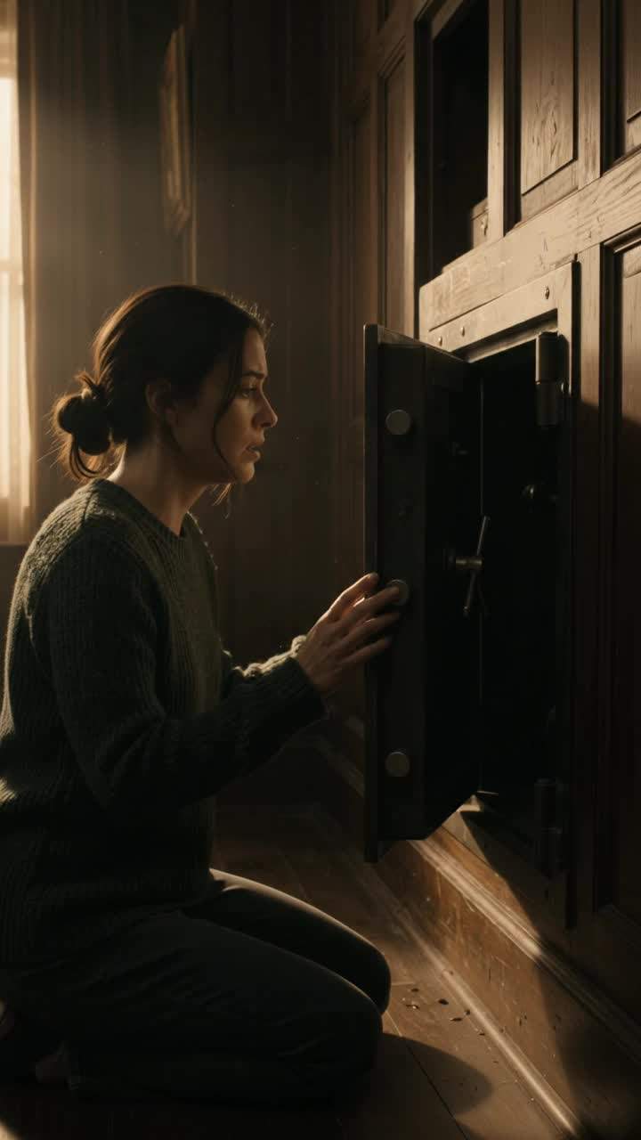 I couldn’t believe what I saw when I unlocked the master bedroom safe inside our inherited Connecticut mansion.