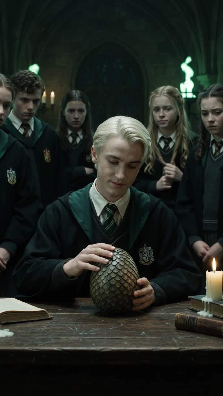 Hogwarts Forbidden Ritual: Slytherin Student Unleashes Ancient Terror, Dark Magic Secrets Exposed!
