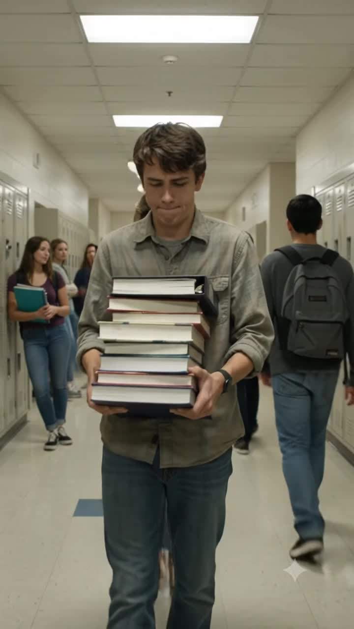 I still see my books scattered across that hallway floor.