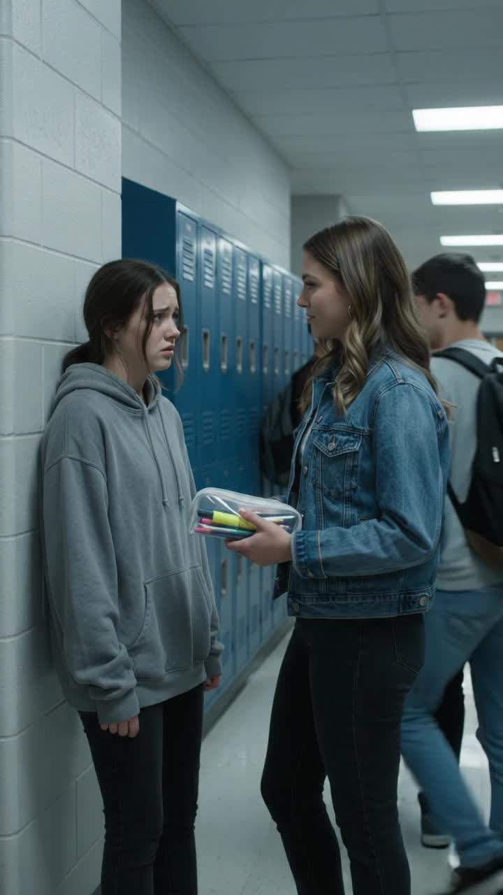 I still can't walk past the sophomore lockers without remembering the day Chloe emptied my entire makeup bag down the stairwell drain.