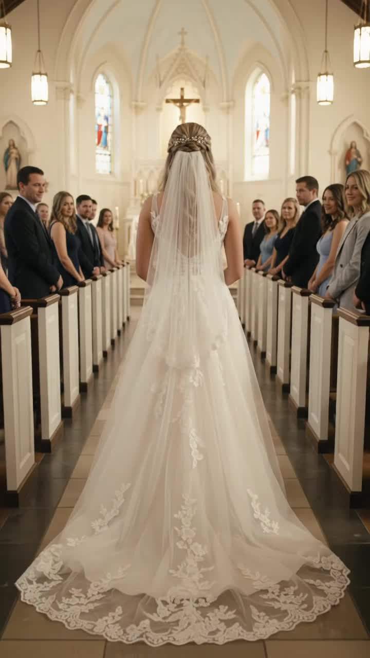 My wedding day shattered when the pastor revealed my fiancé's secret child during our vows.
