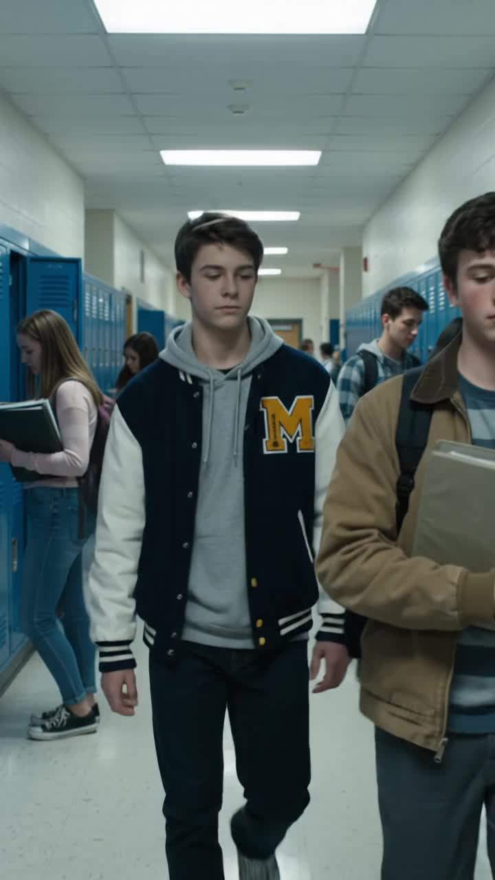 I never thought my open sketchbook sliding across the middle of the crowded West High main hallway would make everyone suddenly stop talking.