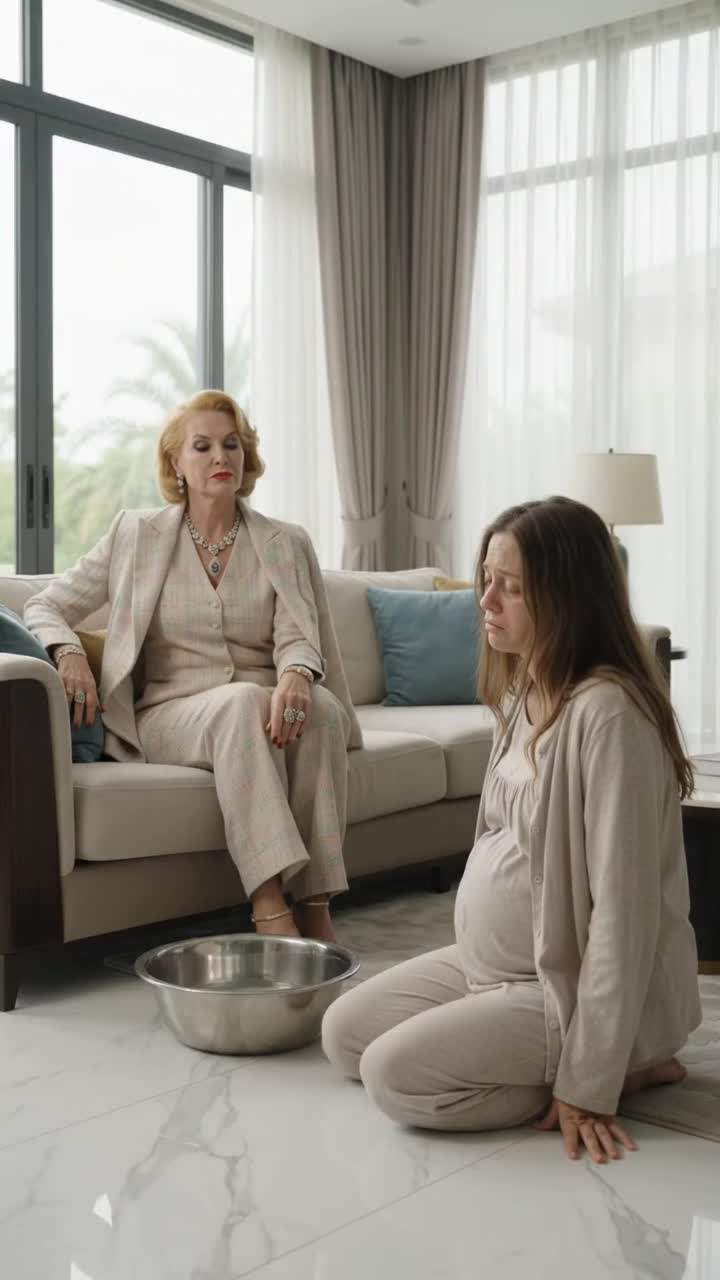 Mother-in-Law's Cruel Act Against Pregnant Wife Ignites Shocking Family Drama And An Unforeseen Scandal.
