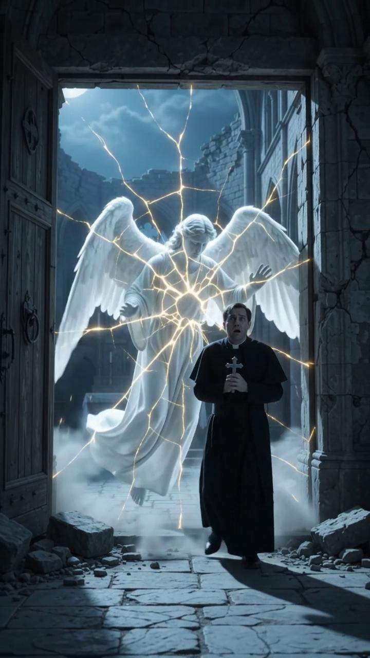 Holy Terror: Angel's Desperate Warning Unveils Priest's Horrifying Identity in Ancient Cathedral Mystery