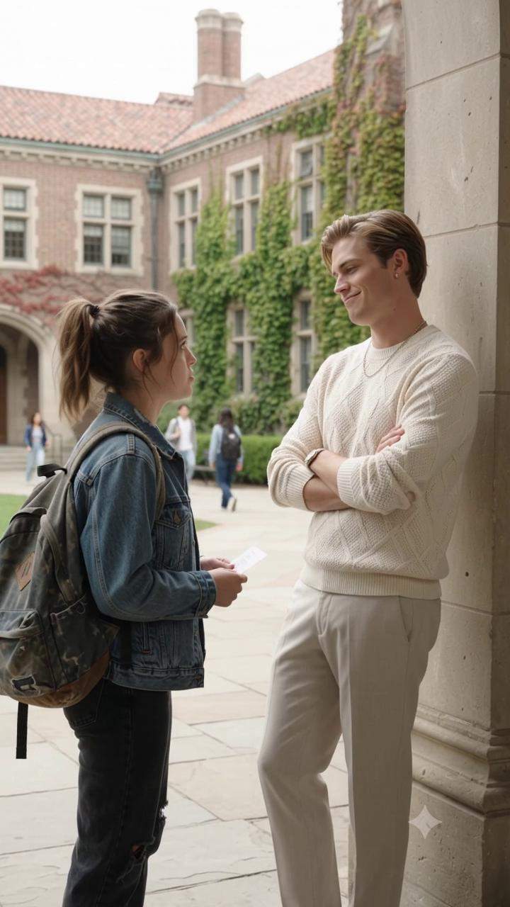 Elite University Heir's Tuition Payment Exposed: The Scholarship Student's 