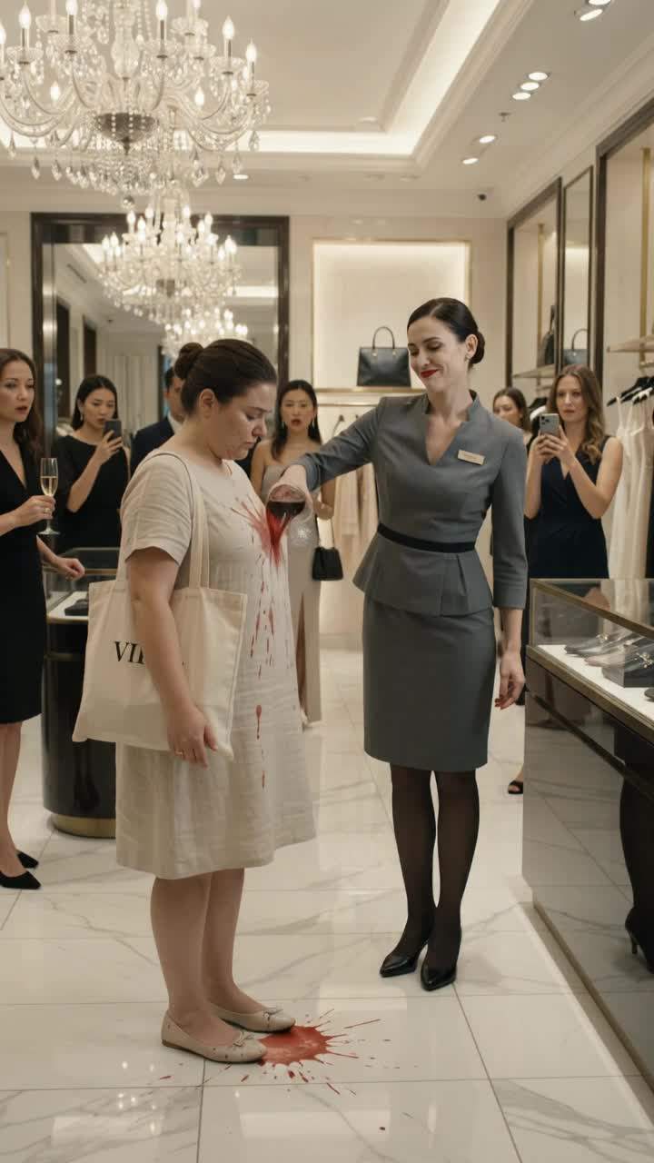 Paris Luxury Boutique Manager Humiliates Guest, Her Secret Phone Call Blew Up The Entire Fashion Event.