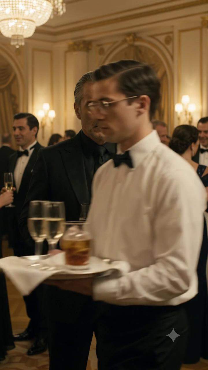 Lavish Gala's Shocking Revelation: Waiter's Hidden Identity Exposes Father's Deadly Family Betrayal.