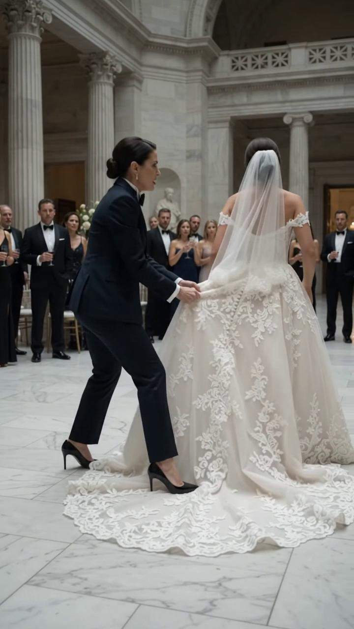 Museum Wedding Meltdown: Heirloom Lace Gown SHREDDED in Elite Family Feud!