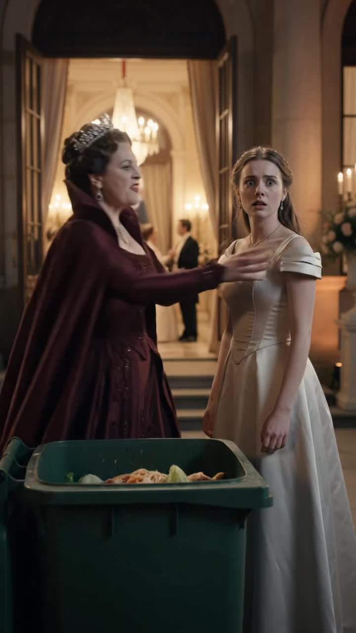 CROWN BALL NIGHTMARE: 'Queen' Throws Socialite in Trash, Man's SHOCKING Reaction Revealed!