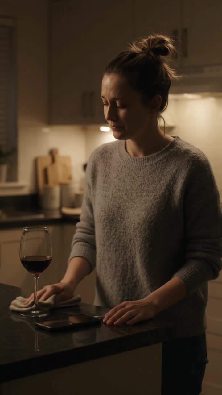 My blood ran cold when I saw his texts to HER, right there in our kitchen.