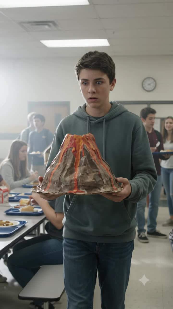 The day my science project met the cafeteria floor.
