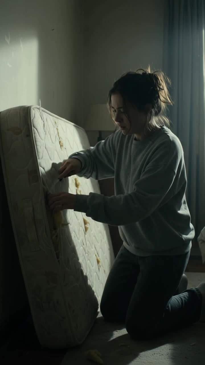 The Old Mattress Held More Than Dust: A Mother's Desperate Hidden Stash Unveiled a Shocking Family Secret in This Gripping Suspense Thriller.