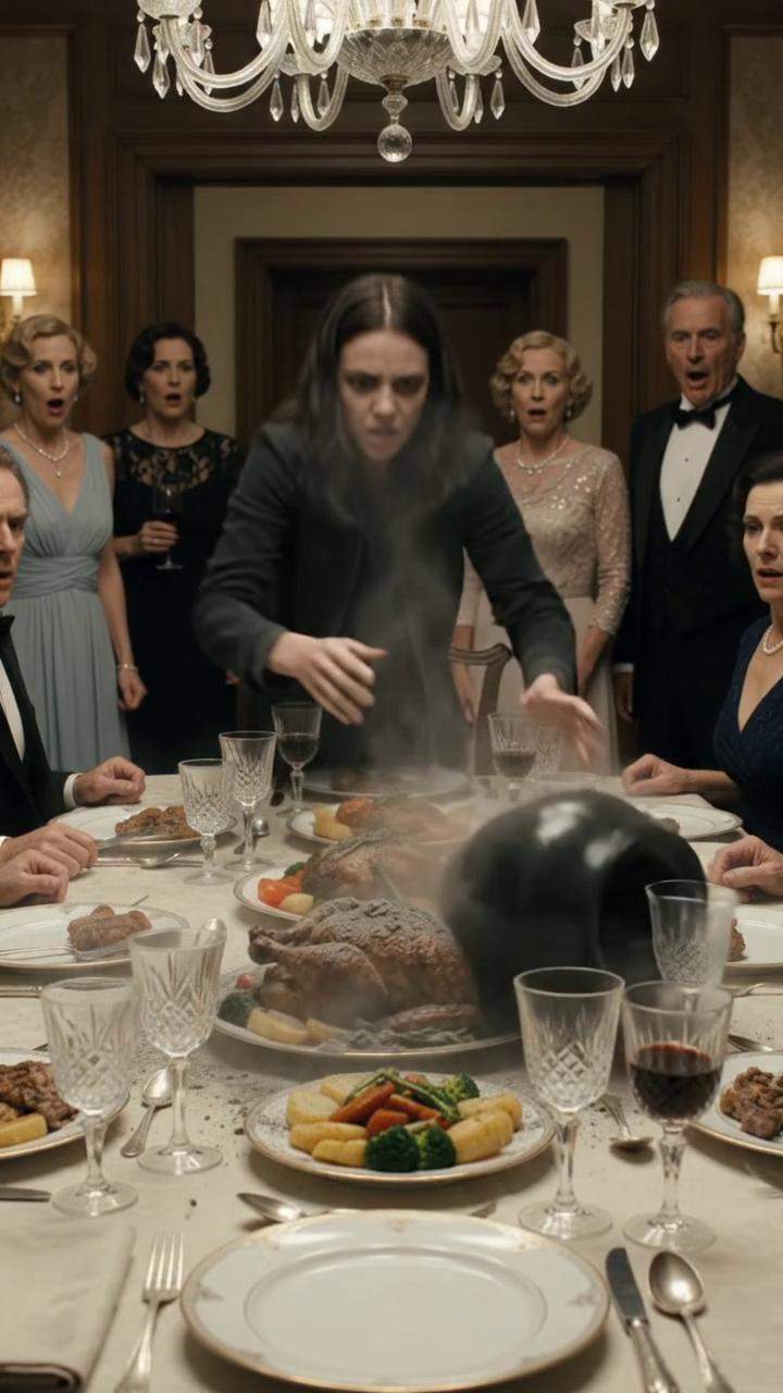 Retirement Party Explodes: Disowned Daughter Dumps Ashes, Unveiling a Shocking Family Betrayal and Decades of Hidden Scandal Over Wealth