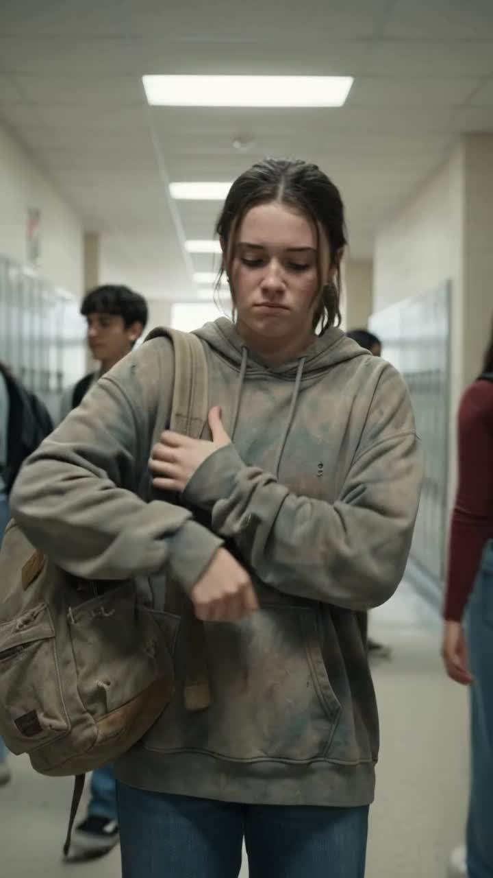I still can’t believe my backpack ripped in front of everyone by the lockers.
