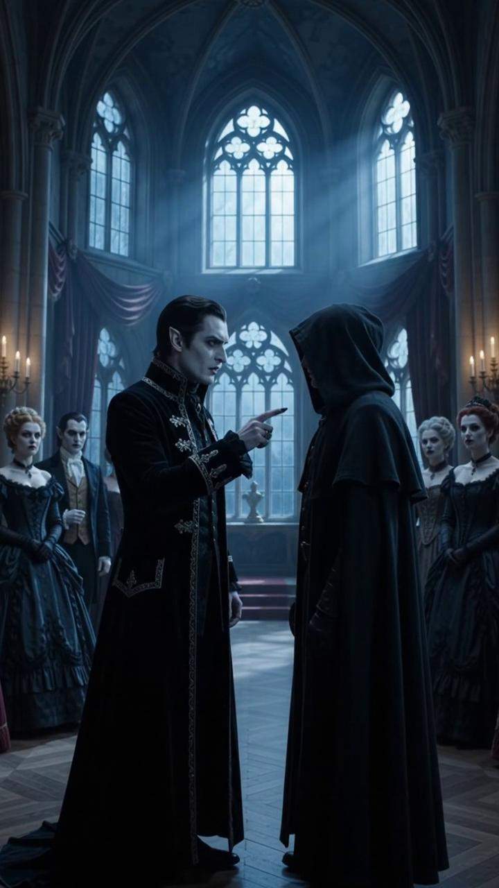 Vampire Prince’s Forbidden Secret UNVEILED at Royal Ball: The 'Extinct' Stranger with Silver Veins and Fangs Is Back!