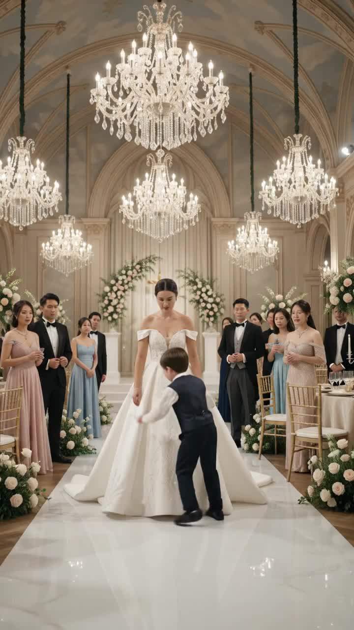 Bride's Luxury Wedding STOPS COLD When Flower Boy Reveals Shocking Secret; Family Feud Erupts Over Hidden Estate!