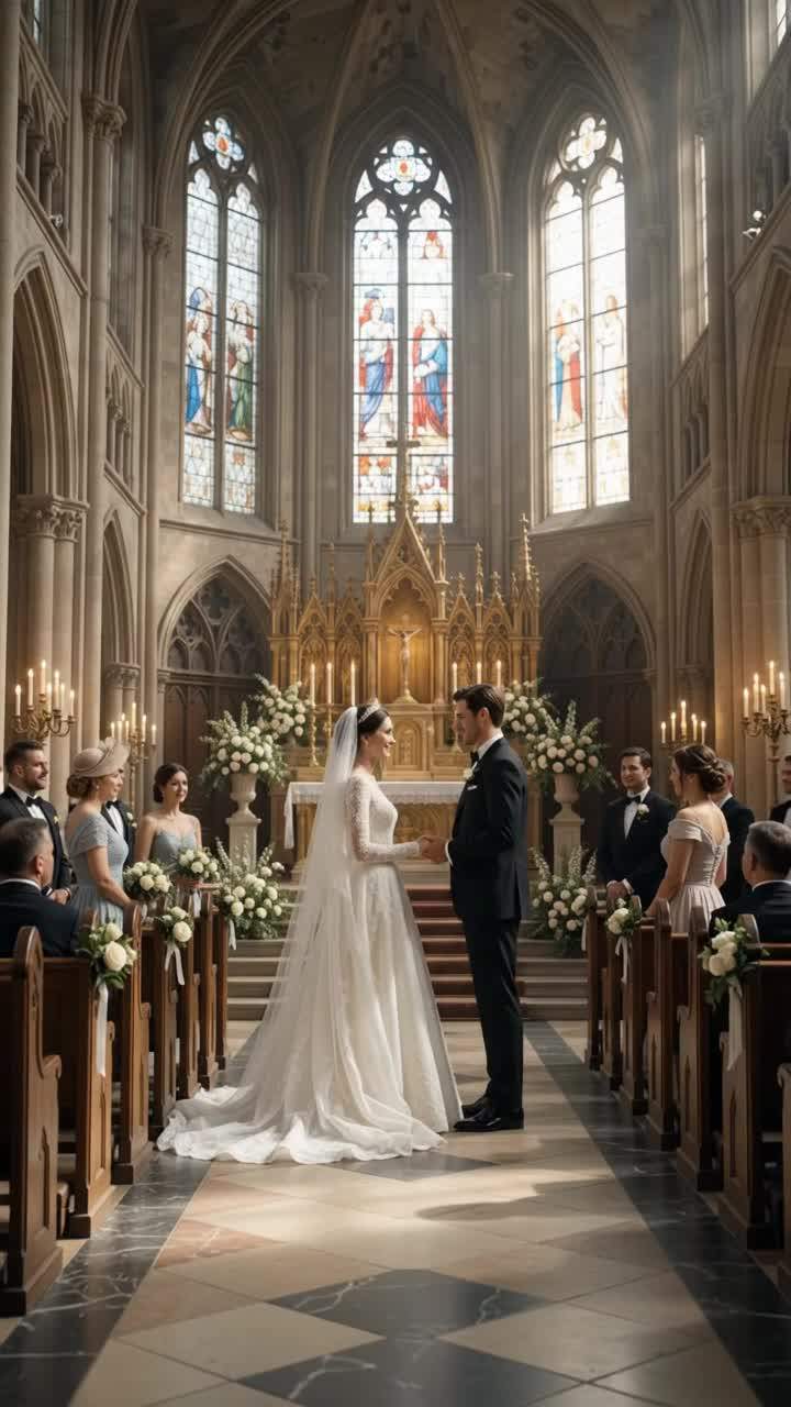 Wedding Day Horror: A Magic Curse Revealed the Bride's Shocking Transformation!