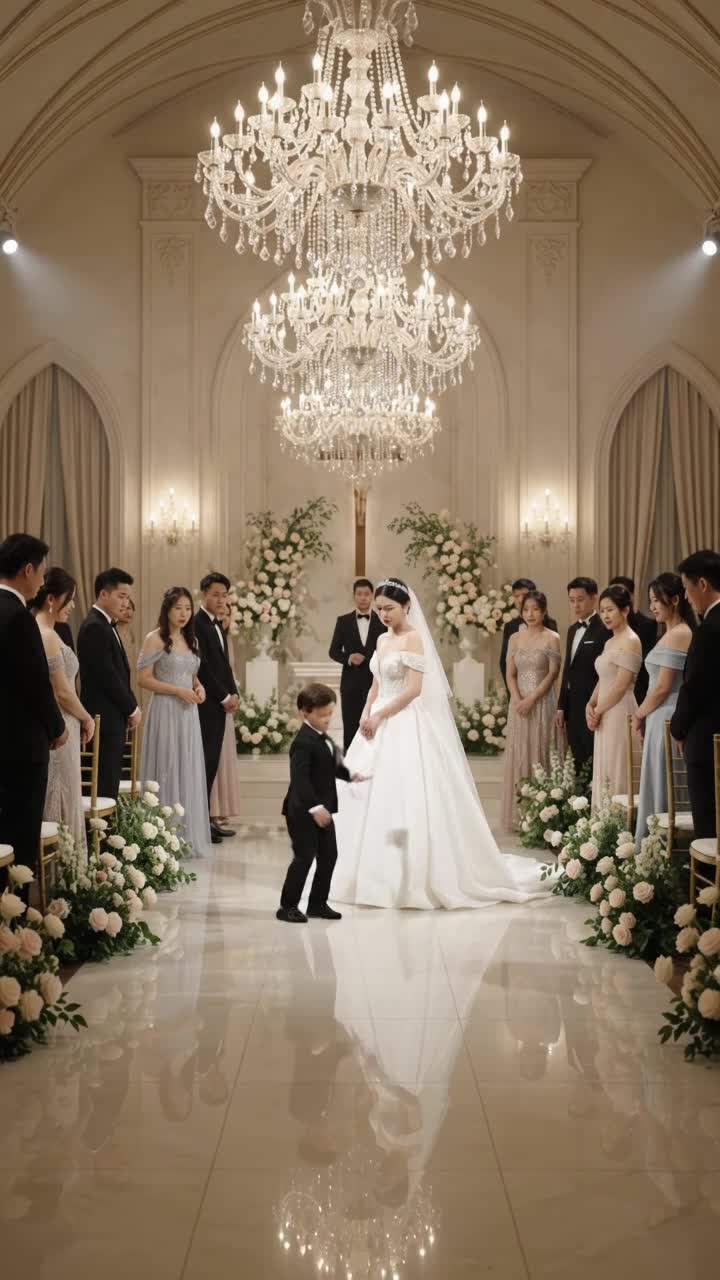 Luxury Wedding Nightmare: Bride’s Rage Over Designer Gown Damage Uncovers Explosive Family Secret, Sparking Viral Drama.