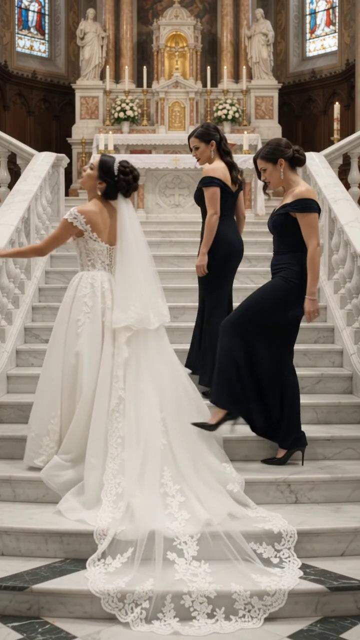 Bride’s Shocking Wedding Drama: Family Feud Explodes Over Hidden Identity and Ancient Veil Secret