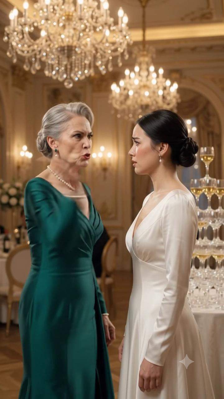 Luxury Gala Explodes: Millionaire Matriarch Slaps Daughter-in-Law Into Champagne Tower, Unveiling Shocking Family Secrets and Inheritance Drama!